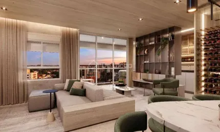 Apartamento com 3 quartos à venda na Rua Américo Brasiliense, 433, Cambuí, Campinas, 87 m2 por R$ 1.266.670