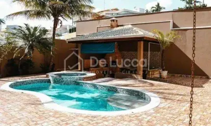 Casa em condomínio fechado com 5 quartos à venda na avenida washington luís, 1800, parque prado, campinas, 446 m2 por r$ 2.500.000