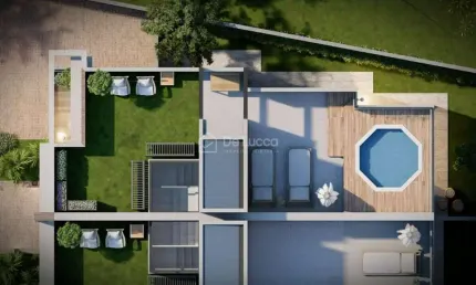 Casa em condomínio fechado com 3 quartos para alugar na rua hermínio humberto bertani, 740, jardim das paineiras, campinas, 210 m2 por r$ 9.000