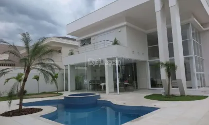 Casa em condomínio fechado com 5 quartos à venda na rua sandra regina costa coghi, 53, loteamento mont blanc residence, campinas, 438 m2 por r$ 4.490.000