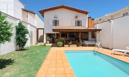 Casa com 4 quartos à venda na rua das camélias, 140, mansões santo antônio, campinas, 269 m2 por r$ 1.450.000