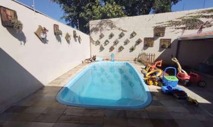 Casa com 3 quartos à venda na Rua Oírton Cizotto, 156, Parque dos Pomares, Campinas, 164 m2 por R$ 850.000