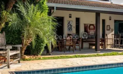 Casa em condomínio fechado com 4 quartos à venda na avenida professora dea ehrhardt carvalho, 1800, sítios de recreio gramado, campinas, 401 m2 por r$ 1.800.000