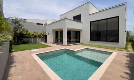 Casa em condomínio fechado com 4 quartos à venda na Rua Vicente Quercia, 39, Alphaville Dom Pedro 3, Campinas, 355 m2 por R$ 3.390.000