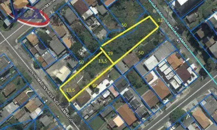 Terreno zr-4 à venda, 1450 m² por r$ 1.125.000 - tingui - curitiba/pr