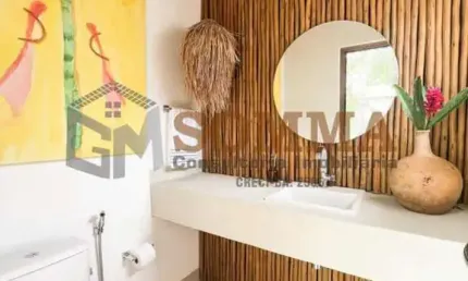 Casa alto padrão para venda em porto seguro, caraíva, 4 dormitórios, 4 suítes, 2 banheiros