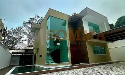 Casa para venda em porto seguro, arraial d`ajuda, 4 dormitórios, 4 suítes, 5 banheiros, 1 vaga