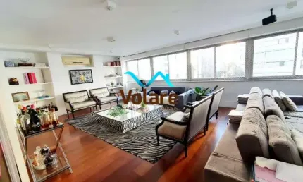 Apartamento de alto padrão à venda no Edifício Orquídea em Higienópolis.