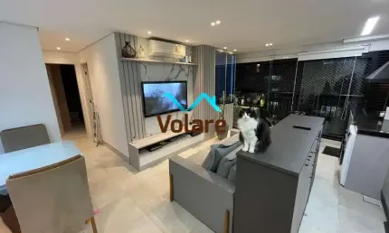 Apartamento à venda em osasco-sp: 2 quartos, 1 suíte, 2 salas, 2 banheiros, garagem e 62m² no continental!
