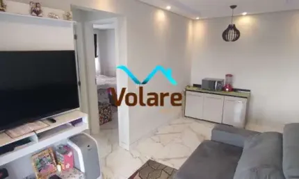 Apartamento à venda em osasco-sp, jardim roberto: 2 quartos, 2 salas, 1 banheiro, 1 vaga, 50m² - imperdível!