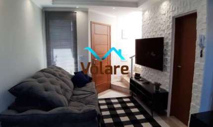 Casa em Condomínio à Venda em Jaguaribe, Osasco-SP: 2 Quartos, 2 Salas, 2 Banheiros, 2 Vagas de Garagem - 78m².