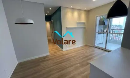 Apartamento à venda em Osasco-SP, City Bussocaba: 2 quartos, 2 salas, 1 banheiro, 1 vaga de garagem, 53m² de área.