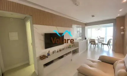 Lindo apartamento projetado por arquiteto com 3 dormitórios, varanda gourmet em condomínio da Dubai - Condomínio Unicco Bela Vista