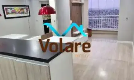 Impecável apartamento à venda em Osasco-SP, bairro Santa Maria: 2 quartos, 2 salas, 1 banheiro, 1 vaga de garagem.