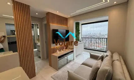 Apartamento à venda em Osasco-SP, Vila Yolanda! 2 quartos, 2 salas, 1 banheiro, 1 vaga, 47m².