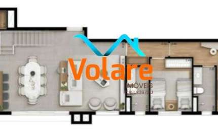 Imperdível oportunidade de adquirir apartamento duplex de luxo na Vila Yara em Osasco-SP: 3 quartos, 3 suítes, 3 salas, 4 banheiros, 4 vagas, 194m²!
