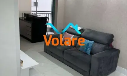 Apartamento à Venda em Osasco-SP, Bairro Continental: 2 Quartos, 1 Suíte, 2 Salas, 1 Vaga, 65m².