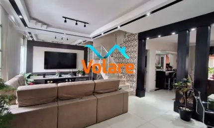 Casa em Condomínio fechado na Granja Viana, Cotia-SP: 3 Quartos, 1 Suíte, 2 Salas, 3 Banheiros e 2 Vagas de Garagem, 117m². (PL)