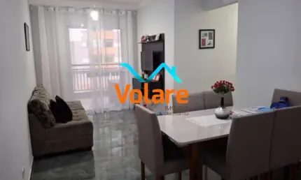 Apartamento à venda na Vila Osasco: 3 quartos, 1 suíte, 2 salas, 2 banheiros, 2 vagas - 76m². Imperdível!