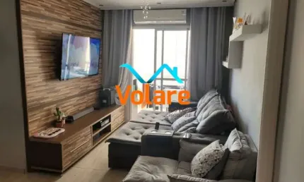 Apartamento à venda em Barueri-SP, Jardim Tupanci: 3 quartos, 2 salas, 2 banheiros, 2 vagas. Venha conhecer!