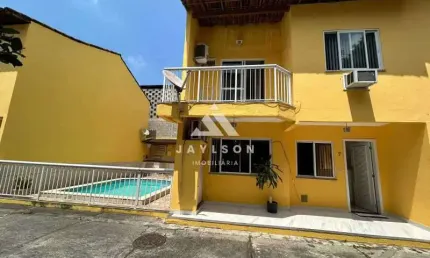 Casa em condomínio fechado com 3 quartos à venda na Rua Caviana, Taquara, Rio de Janeiro, 100 m2 por R$ 428.000