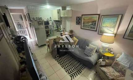 Apartamento com 1 quarto à venda na Rua Miranda Vale, Del Castilho, Rio de Janeiro, 40 m2 por R$ 180.000