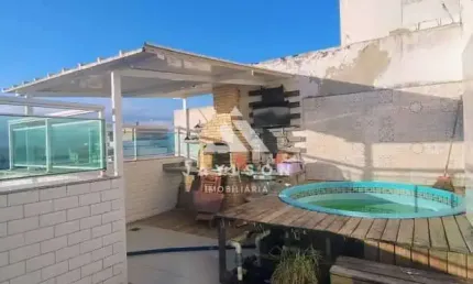 Cobertura com 3 quartos à venda na rua bernardo taveira, vicente de carvalho, rio de janeiro, 122 m2 por r$ 750.000