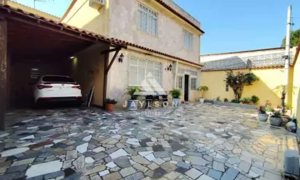 Casa com 4 quartos à venda na rua do terço, vaz lobo, rio de janeiro, 218 m2 por r$ 470.000