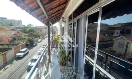 Apartamento com 2 quartos à venda na rua arvoredo, higienópolis, rio de janeiro, 116 m2 por r$ 460.000