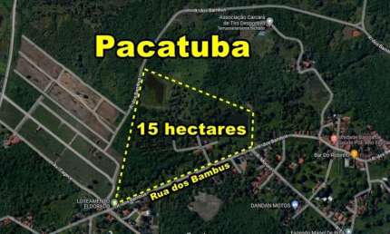 Terreno à venda na ÁRea Rural, Pavuna, Pacatuba