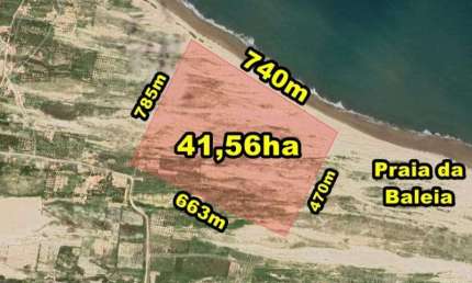 VERAS VENDE Terreno com 41,56ha em Itapipoca-CE, próximo a P