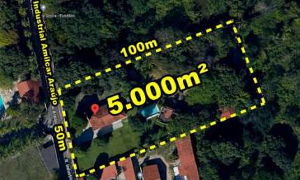 VERAS VENDE TERRENO 5.000m² EM COITÉ - EUSÉBIO - CE