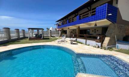 VERAS VENDE CASA MOBILIADA NA BEIRA DA PRAIA DE CAPONGA - CASCAVEL - CE