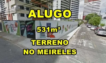 Terreno comercial para alugar na Rua José Vilar, Meireles, Fortaleza