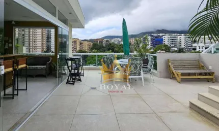 Cobertura Duplex 4 quartos, SOL da MANHÃ, à venda na Freguesia, Rio de Janeiro, RJ