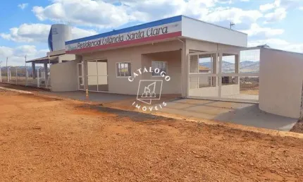 Terreno em condomínio fechado à venda na Rua Coronel Saturnino Pereira 190, Condomínio Estância Santa Clara, Cássia, 1000 m2 por R$ 170.000