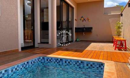 Casa em condomínio fechado com 3 quartos à venda na Avenida Padre José Anselmi, Jardim Valência, Ribeirão Preto, 250 m2 por R$ 1.149.000