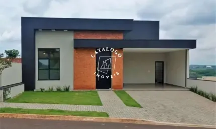Casa em condomínio fechado com 3 quartos à venda na Rua Gustavo de Souza Oliveira, Reserva San Pedro, Ribeirão Preto, 265 m2 por R$ 830.000