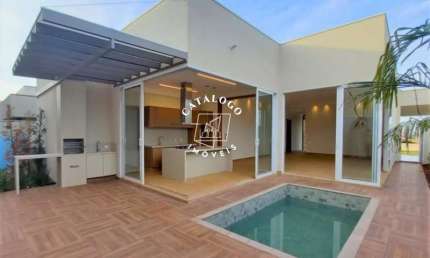 Casa em condomínio fechado com 3 quartos à venda na Avenida Oscar Niemeyer, Loteamento Terras de Florença, Ribeirão Preto, 376 m2 por R$ 1.470.000