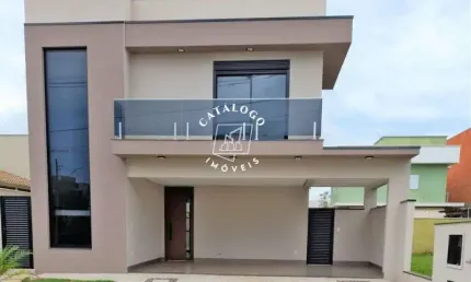 Casa em condomínio fechado com 4 quartos à venda na Avenida Heráclito Fontoura Sobral Pinto, Quinta da Primavera, Ribeirão Preto, 288 m2 por R$ 1.440.000