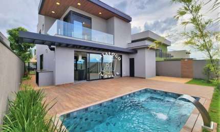 Casa em condomínio fechado com 4 quartos à venda na Avenida Oscar Niemeyer, Loteamento Terras de Florença, Ribeirão Preto, 373 m2 por R$ 2.500.000