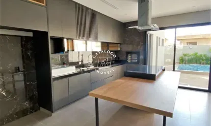 Casa em condomínio fechado com 3 quartos à venda na Avenida Heráclito Fontoura Sobral Pinto, Quinta da Primavera, Ribeirão Preto, 308 m2 por R$ 1.400.000