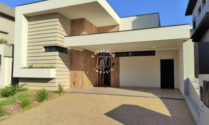 Casa em condomínio fechado com 3 quartos à venda na Avenida Oscar Niemeyer, Loteamento Terras de Florença, Ribeirão Preto, 336 m2 por R$ 1.500.000