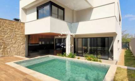 Casa em condomínio fechado com 3 quartos à venda na Rua Arlindo Costa, Residencial e Empresarial Alphaville, Ribeirão Preto, 494 m2 por R$ 3.100.000