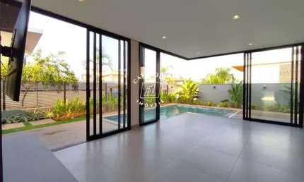 Casa em condomínio fechado com 3 quartos à venda na avenida oscar niemeyer, vila do golf, ribeirão preto, 426 m2 por r$ 2.300.000