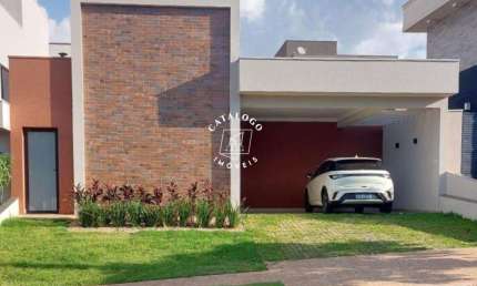 Casa em condomínio fechado com 3 quartos à venda na Rua Eugenio Del Lama Netto, Jardim Cybelli, Ribeirão Preto, 268 m2 por R$ 1.220.000
