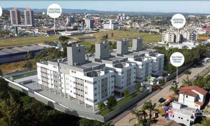 Apartamento 3 dormitórios sendo 1 suíte - Centro Criciúma
