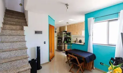 Apartamento com 2 dormitórios à venda, 100 m² por r$ 390.000,00 - parque novo oratório - santo andré/sp