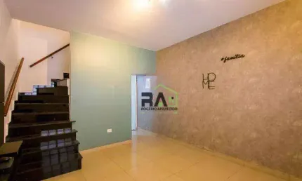 Sobrado com 2 dormitórios à venda, 126 m² por R$ 467.000 - Vila Vitória - Santo André/SP