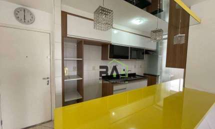 Apartamento com 3 dormitórios para alugar, 65 m² por R$ 2.200/mês - Jardim Santo André - Santo André/SP